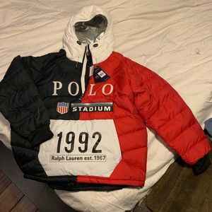 Ralph Lauren Polo Puffy Pullover-Stadium Pwing